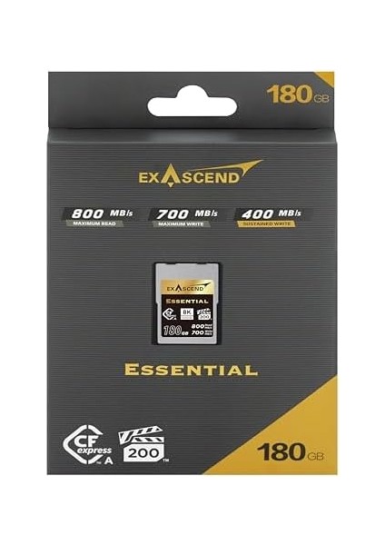 Essential 180GB Cfexpress Type A Hafıza Kartı fiyatları