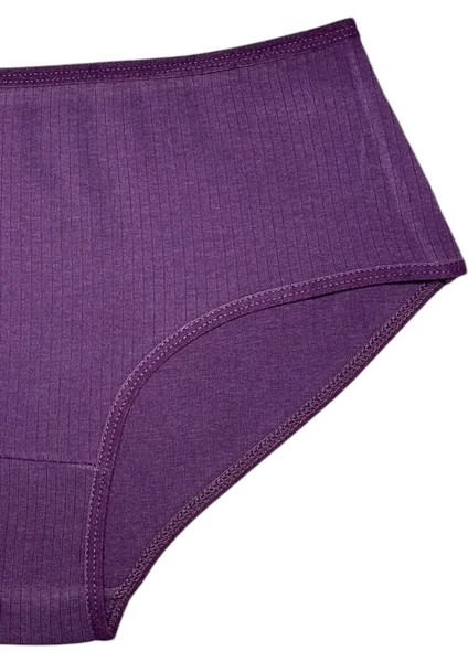 3'lü Kadın Fitilli Bato Yüksek Bel Pamuklu Külot modelleri