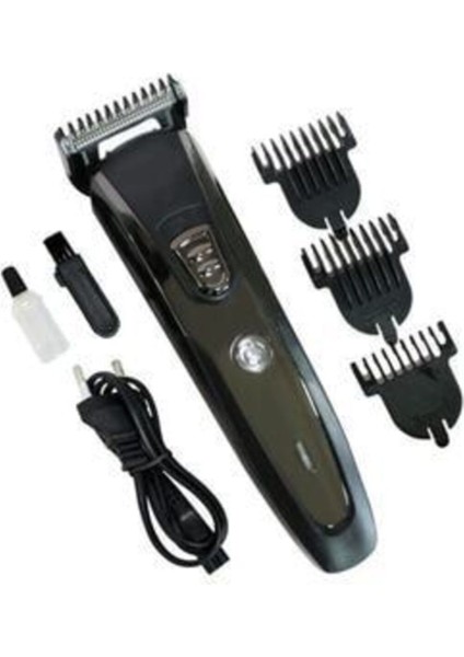 Şarjlı Fonksiyonlu Saç Sakal ve Traş Makinesi Seti, Siyah modelleri