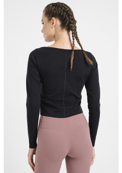 Air Ls Top Kadın Siyah Sweatshirt indirimleri