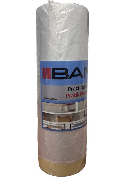Bantex Koruyucu Örtü 25*1400 (34,5*21,5cm) (Pratik Maskeleme Örtüsü)