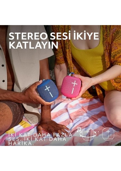 Ears Wonderboom 4 Taşınabilir Su Geçirmez Bluetooth Hoparlör, Büyük Bas ve 360 Derece Ses, 40 M Kullanım Mesafeli Toz Geçirmez Batmaz Hoparlör, Siyah modelleri