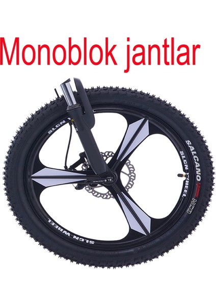 Ng Team 20MD11 18 Vites Mono Blok Disk Fren Çocuk Bisikleti (120-145 cm Boy)