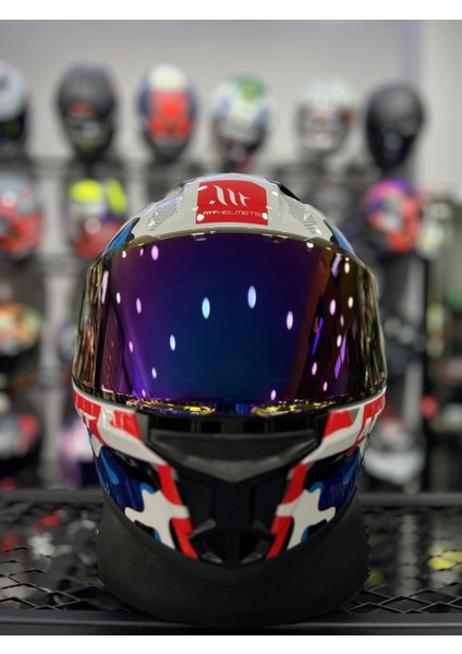 Helmets Stinger 2 Yozu Iridyum Vizörlü (+1 Şeffaf Vizör) fırsatları
