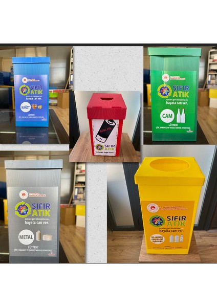 Izge Sıfır Atık Kutusu ve Pil Atık Kutusu