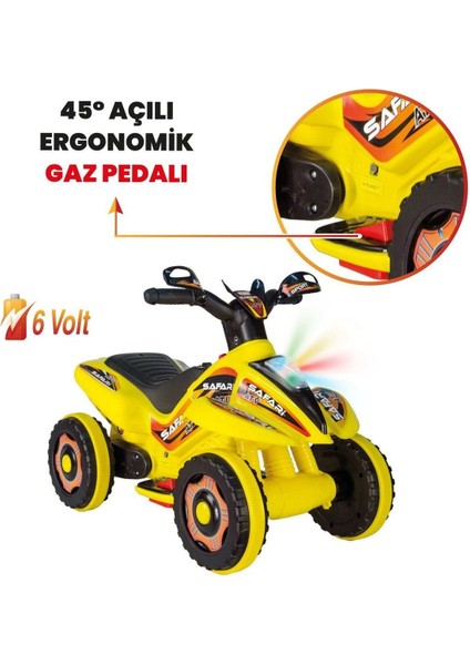 Çılgın Arazi Fast Kamarot Akülü Atv 6V fiyatları