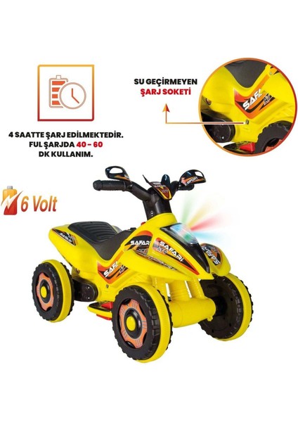 Çılgın Arazi Fast Kamarot Akülü Atv 6V fırsatları