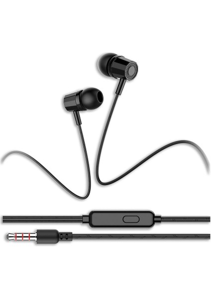 Honor Play 50 Plus Uyumlu Tak Çalıştır Stero 3.5mm Jack Kulaklık MT-A271