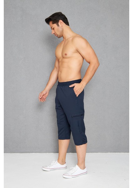 Erkek Kargo Cepli Micro Deniz Kapri Lacivert 2665-L fiyatları