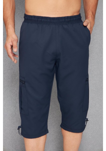 Erkek Kargo Cepli Micro Deniz Kapri Lacivert 2665-L modelleri