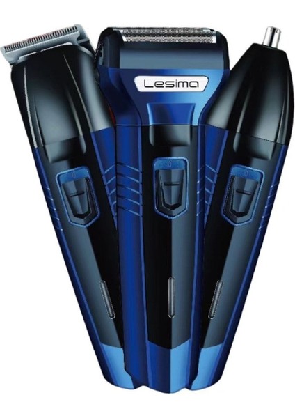 Mavi Işlevli 3 Başlıklı Tıraş ve Bakım Seti fiyatları