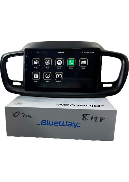 Kia Sorento 2013-2020 Blueway 8-128 Tam Profesyonel Oem Multimedia modelleri