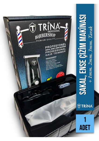 Güçlü Tıraş Makinası, Sakal ve Ense Çizimi, Vücut ve 3 Tarak ile Kullanıma Hazır modelleri