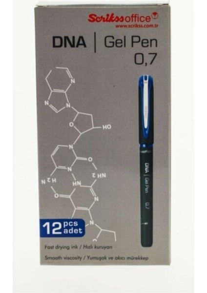 Dna Jel 0.7 mm Tükenmez Kalem Lacivert fiyatları