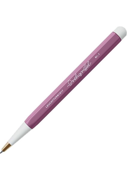 LEUCHTTURM1917 Drehgriffel Nr. 1, Siyah Mürekkepli Jel Kalem, Dusty Rose 372217