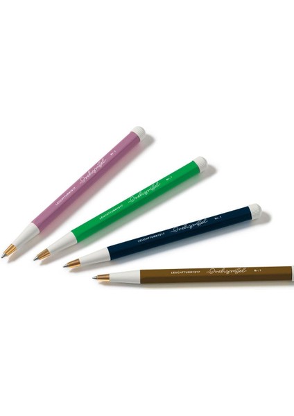 LEUCHTTURM1917 Drehgriffel Nr. 1, Siyah Mürekkepli Jel Kalem, Dusty Rose 372217 fiyatları