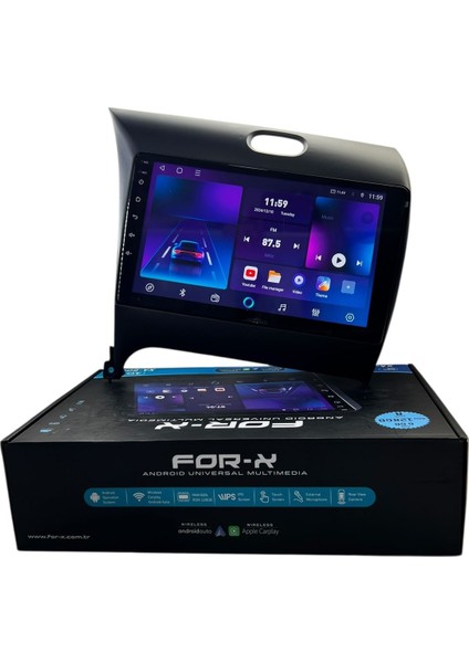 Kia Cerato 2016-2019 Forx 6-128 Tam Profesyonel Oem Multimedia