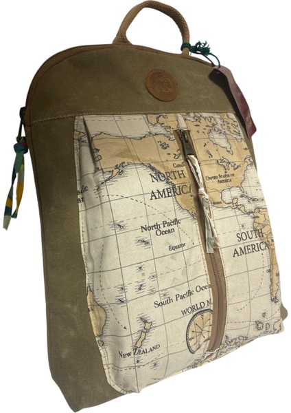 Vintage Kanvas Renkli Otantik Günlük Gezi Seyahat Sırt Çantası Lucas Bag 30 cm x 37 cm modelleri