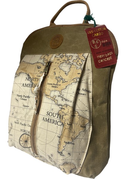 Vintage Kanvas Renkli Otantik Günlük Gezi Seyahat Sırt Çantası Lucas Bag 30 cm x 37 cm fırsatları