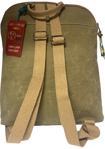 Vintage Kanvas Renkli Otantik Günlük Gezi Seyahat Sırt Çantası Lucas Bag 30 cm x 37 cm
