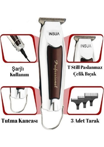 Hk 3400 Metalik Traş Makinesi