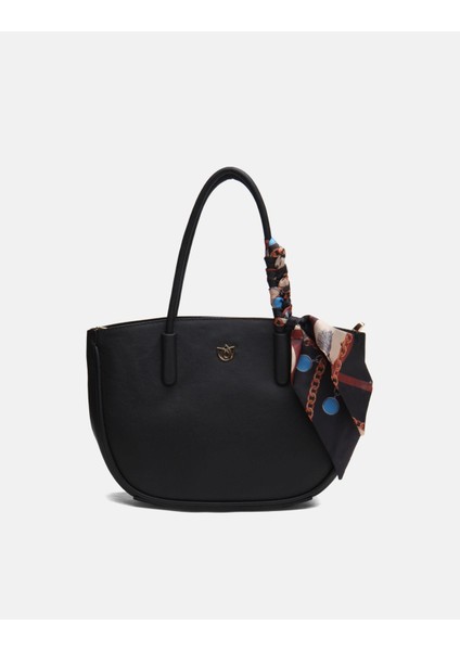 Nisa Eşarplı Kadın Çantası Siyah