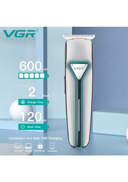 Gümüş Fonksiyonlu Tıraş Makinesi, Saç ve Vücut modelleri