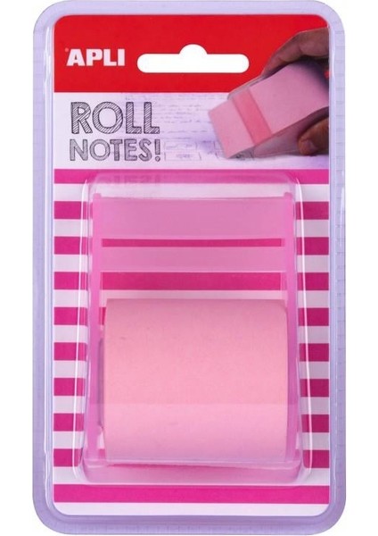 Kendinden Yapışkanlı Rulo Post It 50 mm x 8 M Pembe