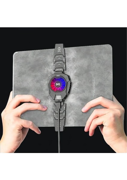 Memo DL05T Dijital Göstergeli Tablet Soğutucu Gamer Oyuncu Radyatör Soğutma Fanı