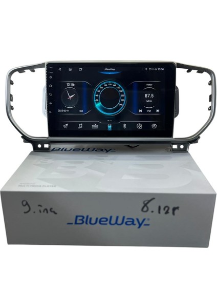 Kia Sportage 2018-2021 Blueway 8-128 Tam Profesyonel Oem Multimedia
