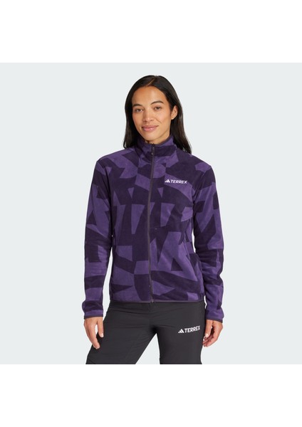 TERREX JN0996 Terrex Multi Printed Full-Zip Fleece Jacket