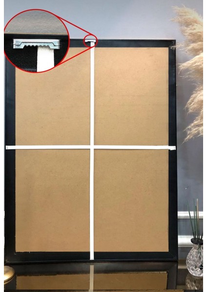 Halı Satıcısı Desenli Çerçeveli Tablo Duvar Tablosu 50X70CM fırsatları