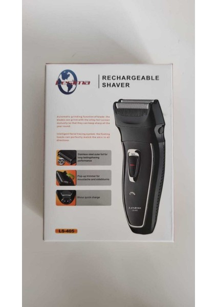 Siyah LS-405 Tıraş Makinesi