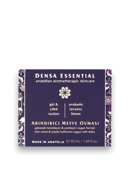 Işıltılı Meyve Ovması 50 ml - Doğal Peelıng Etkili Arındırıcı & Gözenek Temizleyici