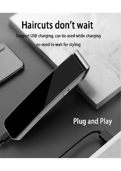 Siyah Profesyonel Saç Kesme Makinesi, Hızlı ve Kolay Kullanım modelleri