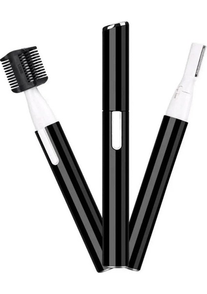 Fonksiyonlu Tüy Alma ve Yüz Traş Cihazı, Siyah