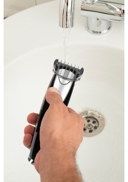 Paslanmaz Çelik Ayarlanabilir Saç ve Sakal Şekillendirici Kesme Makinesi