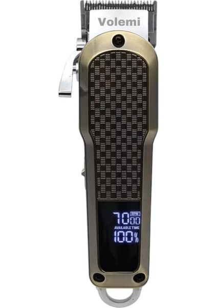 Profesyonel Fonksiyonlu Saç, Sakal, Vücut Tıraş Makinesi, Metalik Tasarım fırsatları