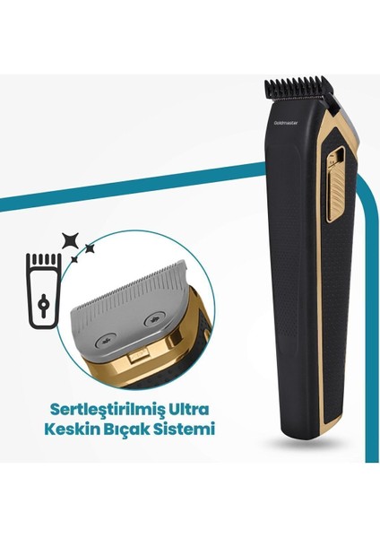 Paslanmaz Çelik Fonksiyonlu Saç ve Sakal Şekillendirme Cihazı Siyah fırsatları