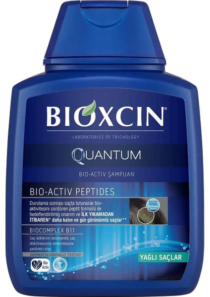 Quantum Şampuan Yağlı Saçlar Için Şampuan 300 ml