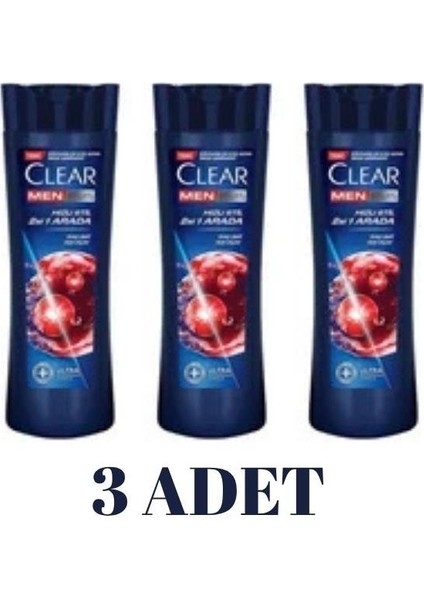 Men Hızlı Stil 2 Si 1 Arada Şampuan&duş Jeli 350 ml x 3 Adet