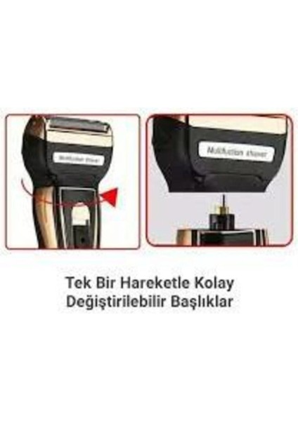 Beyaz Fonksiyonlu Erkek Bakım Seti, Saç ve Sakal Tıraş Cihazı fiyatları