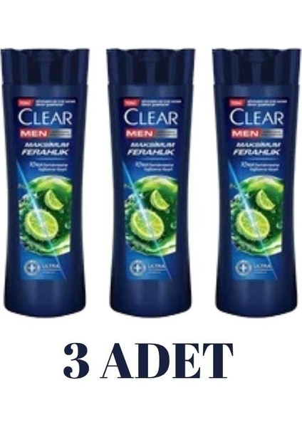 Men Maksimum Ferahlık Şampuan 350 ml x 3 Adet