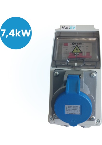 7,4kw Elektrikli Araç Şarj Cihazı Besleme Kutusu fiyatları