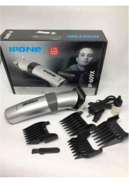 Şarjlı Profesyonel Fonksiyonlu Sakal ve Saç Traş Makinesi, Beyaz