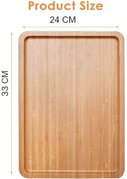 Bambu Kolçak Tepsisi – 33×24 cm | Katlanabilir Koltuk Tepsisi, Doğal Ahşap Kolçak Organizer