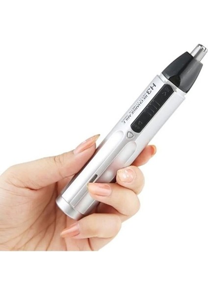 Güçlü ve Şarjlı 2'si 1 Arada Burun ve Kulak Tüy Kesici, Gri fiyatları