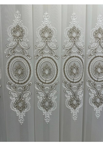 Nivemeshome Osmanlı Motifli 1/3 Sık Pileli Tül Perde Apm fırsatları