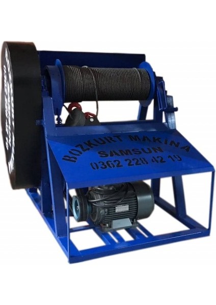 Orta Boy Inşaat Gırgırı Muhafazalı 380 Volt