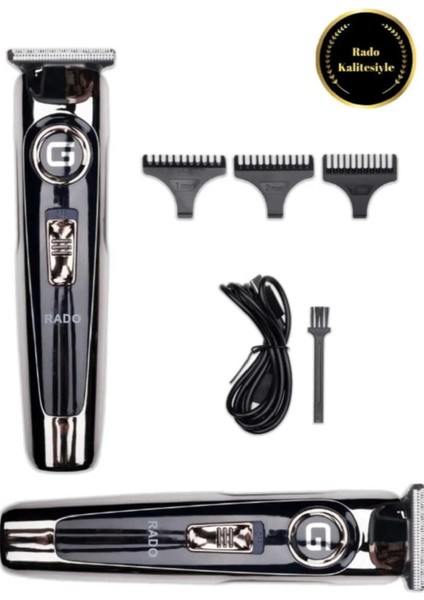 Şarjlı Saç Sakal Tıraş Makinesi, 1-3 Saat Kullanım, Garanti, Siyah Tasarım fiyatları